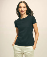 Elevated Cotton Modal Pique T-Shirt