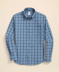 Friday Shirt, Poplin Outline Check