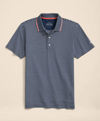 Performance Series Striped Pique Polo Shirt