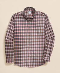 Portuguese Flannel Polo Button Down Collar, Multi-Check Shirt