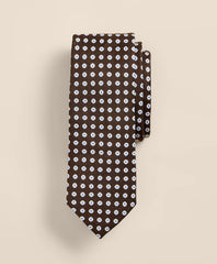 Silk Linen Flower Tie