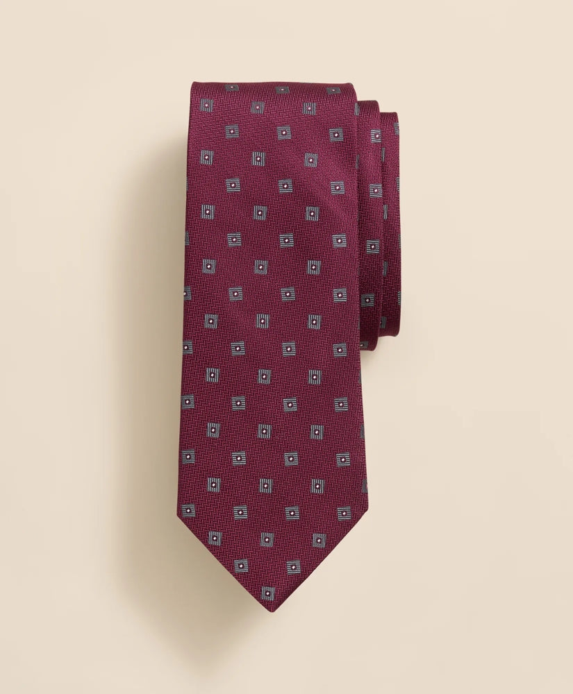 Silk Mini Tossed Square Tie