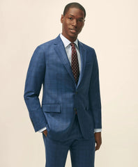 American-Made Classic Fit Multi-Checked 1818 Suit