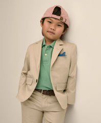 Boys Junior Stretch Cotton Suit Jacket