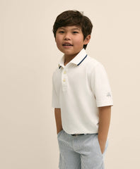Boys Pique Performance Series Polo