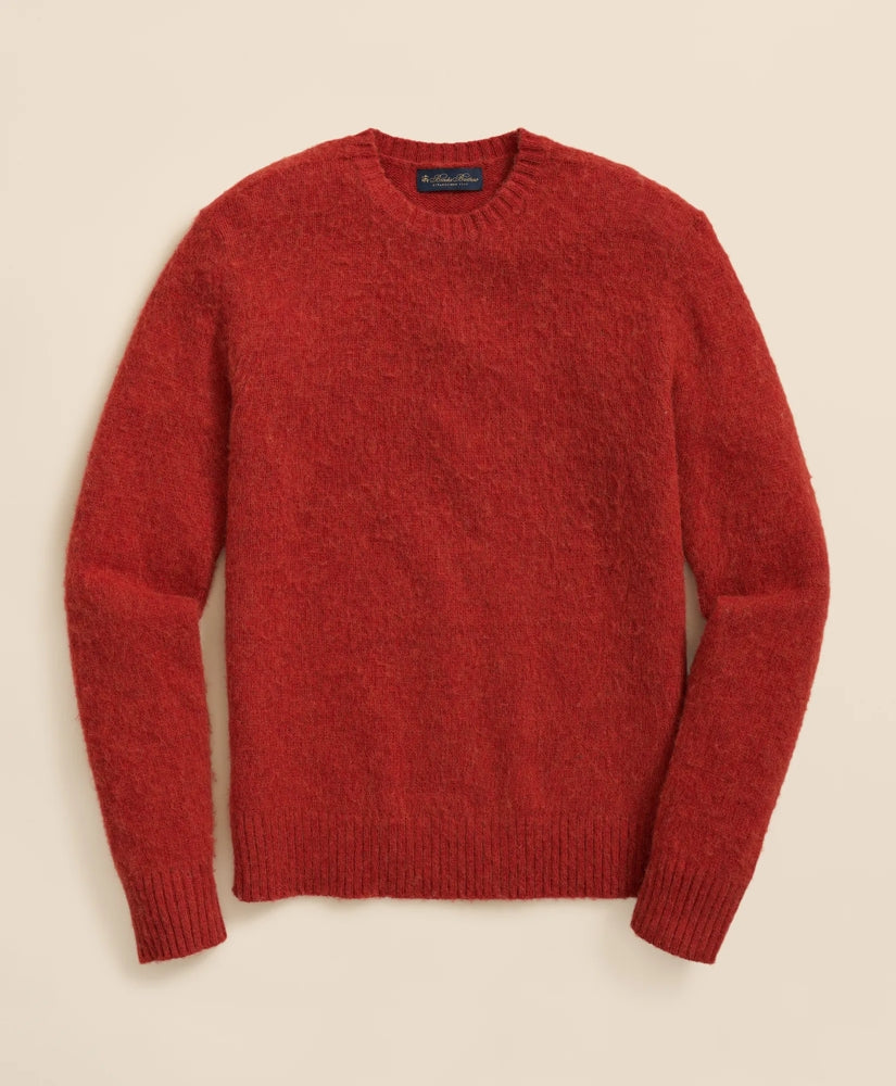Brushed Wool Crewneck Sweater