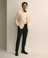 Classic Fit Wool-Linen 1818 Double-Breasted Dinner Jacket