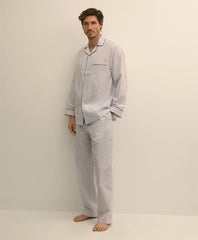 Cotton Broadcloth Stripe Pajamas