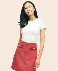 Elevated Cotton Modal Pique T-Shirt