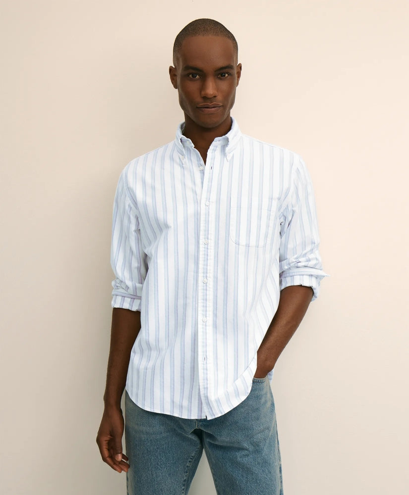 Friday Shirt, Oxford Stripe