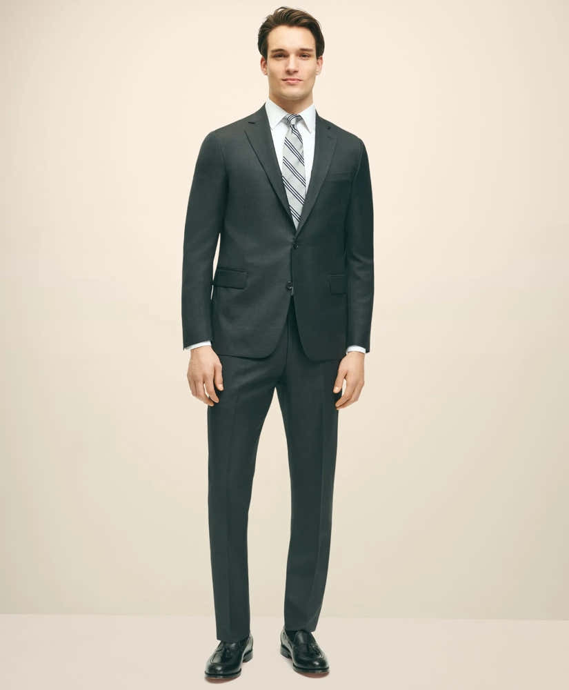 Classic Fit Wool Tic 1818 Suit